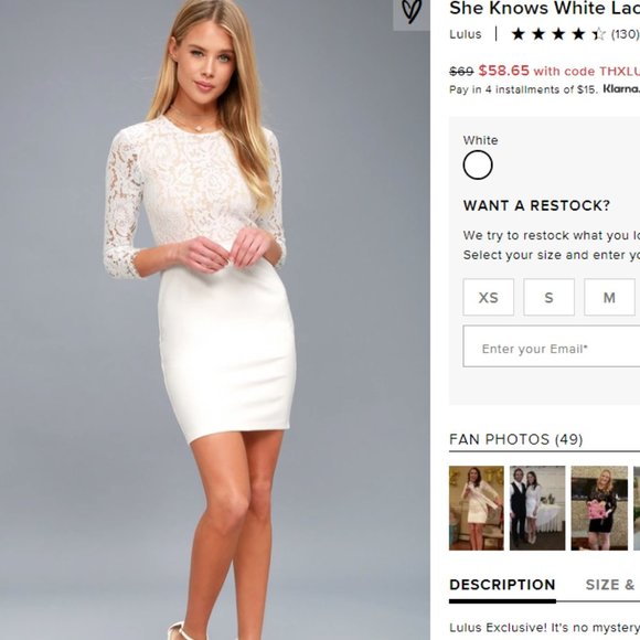 Bodycon Dress - Picture 5 of 5